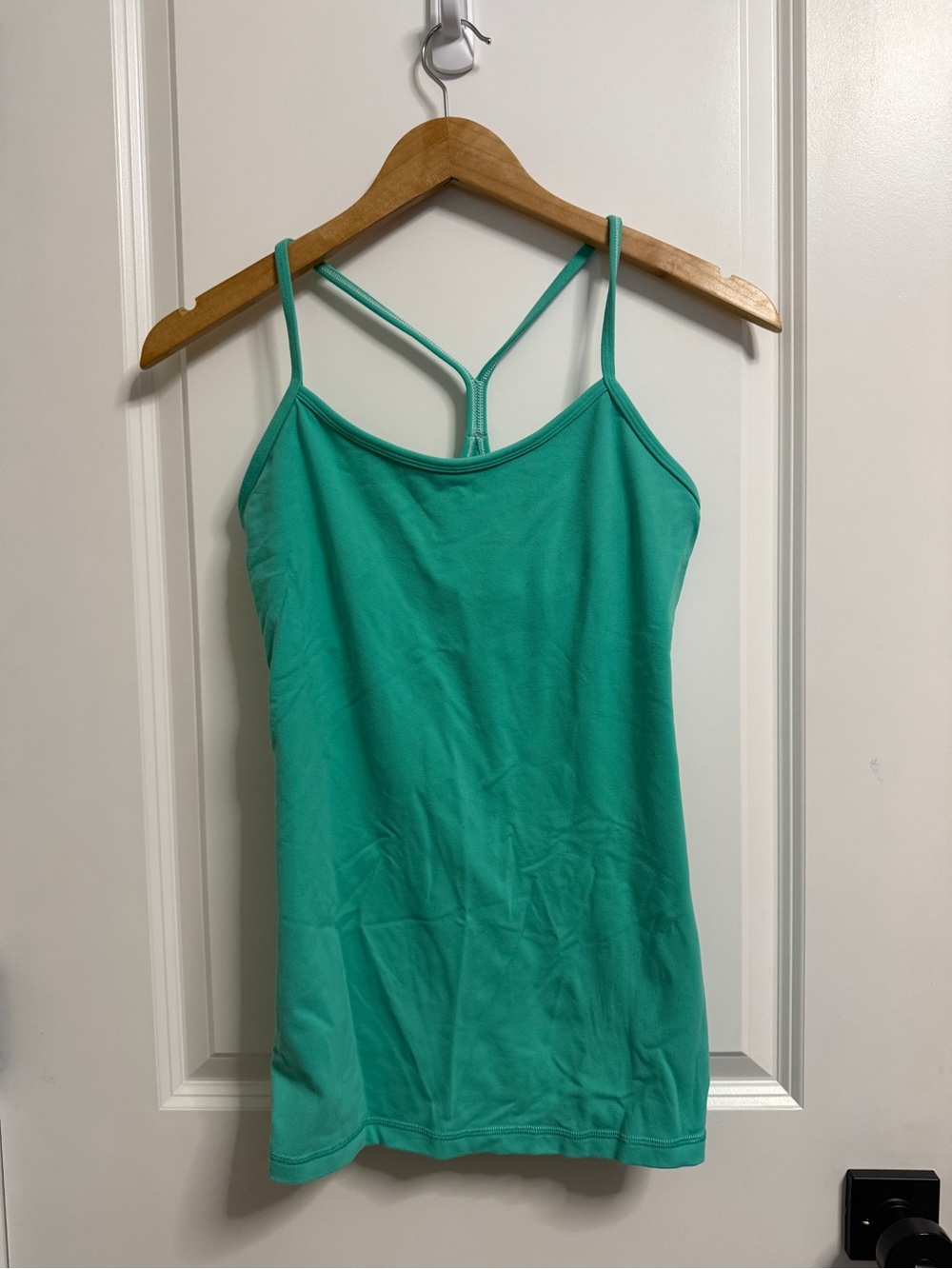 lululemon athletica Teal Strappy Yoga Cami